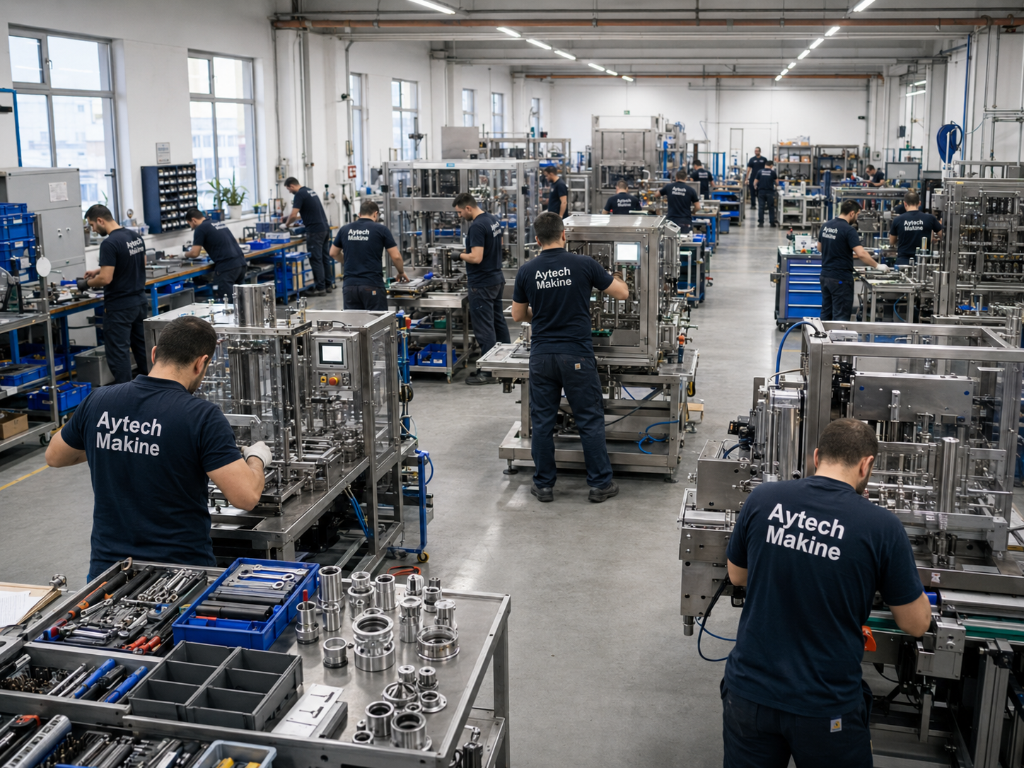 Aytech Makine Üretim Alanı